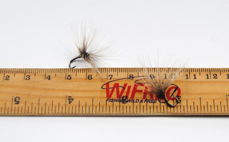 10PCS-12-Light-Grey-Umbrella-Reverse-Hackle-Tenkara-Fly-Fishing-Flies-32643468477