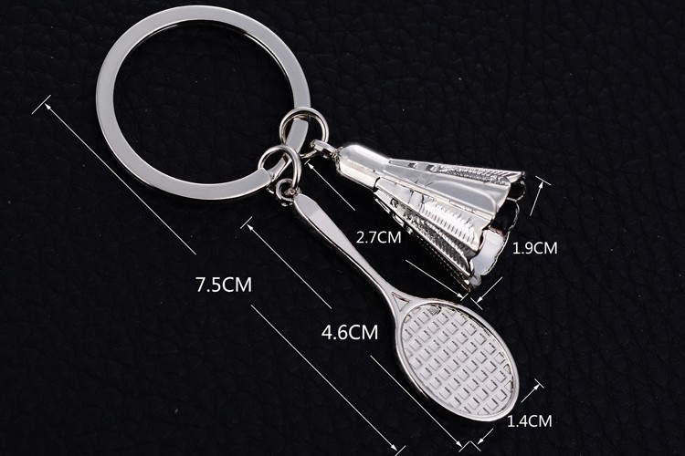 10PCS-Zinc-Alloy-Badminton-Style-Key-Ring-Chain-Holder-Creative-Metal-Keychains-Car-Keyfobs-Charm-Ba-32612974093