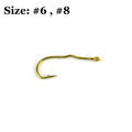12PCS-12-Caddis-Larva-Chironomid-Midge-Pupa-Buzzer-Zebra-Nymph-Trout-Flies-Fly-fishing-Hook-Black-Re-32602676896