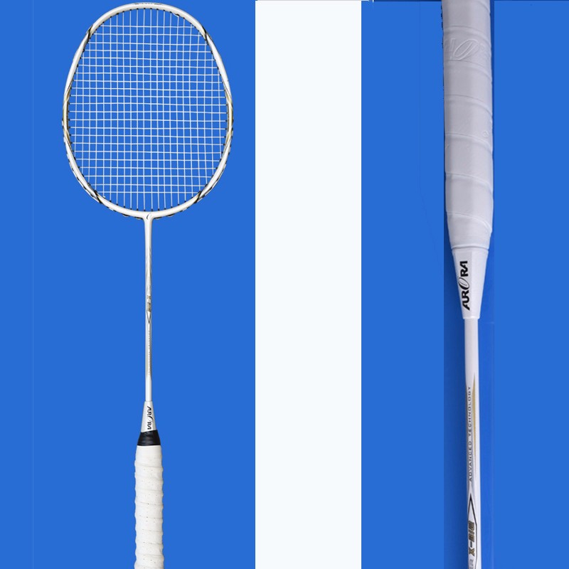 2016-A-Pair-of-Carbon-Training-Badminton-Rackets-with-Free-Racket-Bag-Adult-Child-Training-Ultraligh-32715748343