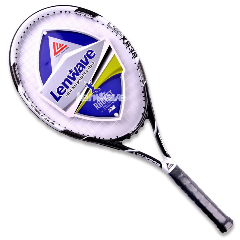 2016LenwaveBrandmadeCarbonAluminumTennisRacketMen39sSportTrainingTennisRacketamp-32645498506