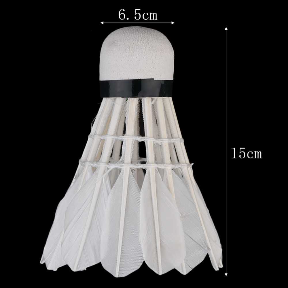 3pcs-Training-White-duck-feathers-Badminton-Shuttlecocks-Birdies-Ball-Game-Sport-Entertainment-Produ-32577247430