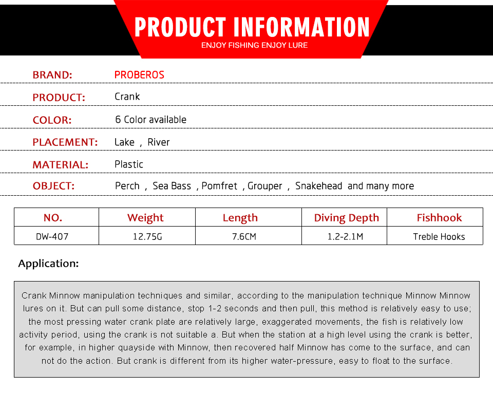 6pcs-Proberos-Brand-Fishing-lure-3quot-76cm-Fishing-Bait-1275g-Crankbait-6-Color-Fishing-Tackle-6-Ho-32424346689