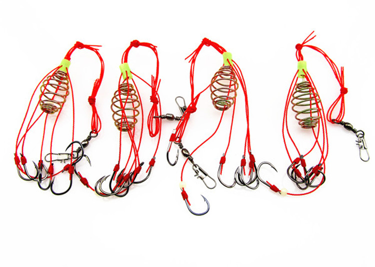Anmuka-4pcs-Explosion-Fishook-Fishing-Hooks-Pack-Fishing-Tackle-Fish-Hooks-Super-Deal-High-Carbon-St-32342807855