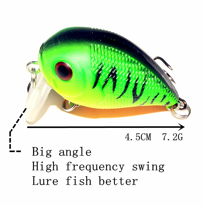 Attractive-5pcs-45cm72g-Fishing-Lures-Crank-Baits-Mini-Crankbait-Artificial-Lure-Bait-with-Feather-L-32793193798