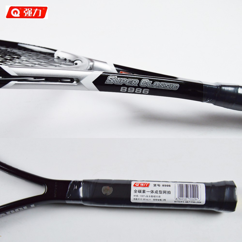 AuthenticQiangli8986tennistenismasculinoFullcarbonfibertennisracketraquetasdetenisraquetedetenis-32666155972