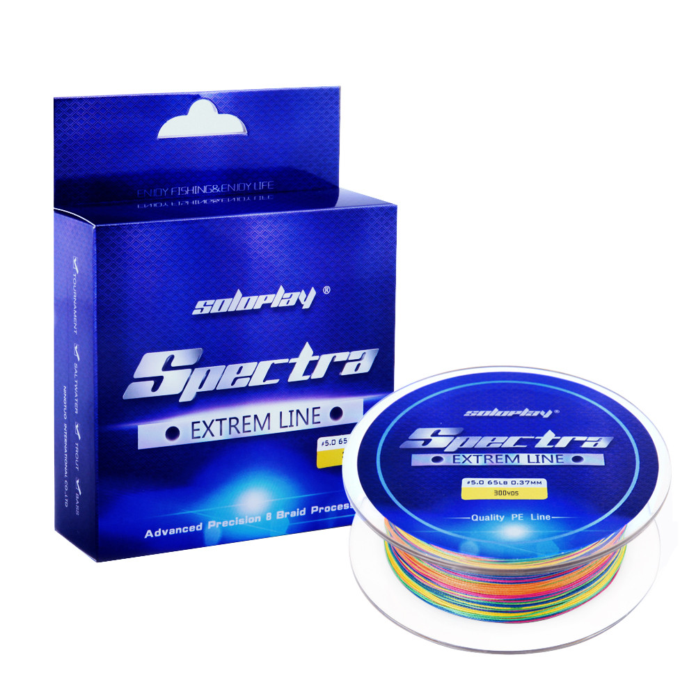 Big-Discount8X-Braid-Line-300YDS274M-1-Meter-1-Color-8-Strands-Multi-Color-Super-Strong-Braided-Fish-32767499366