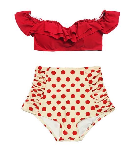 Bikini-Push-Up-Swimsuit-Women-Two-Piece-Suits-Ruffle-Dots-Shoulder-Off-Swimwear-Female-Swimming-Suit-32765942978
