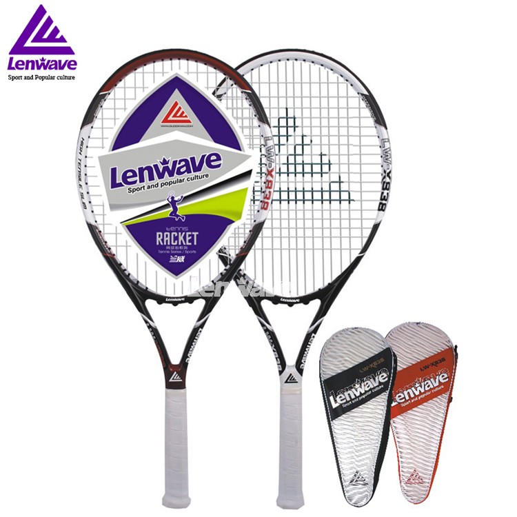 CarbonAluminumHeadTennisRacketLenwaveBrandMenandwomensportstrainingRaquete838-32488942099