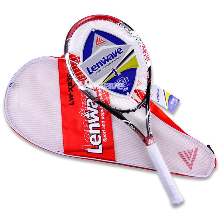 CarbonAluminumHeadTennisRacketLenwaveBrandMenandwomensportstrainingRaquete838-32488942099