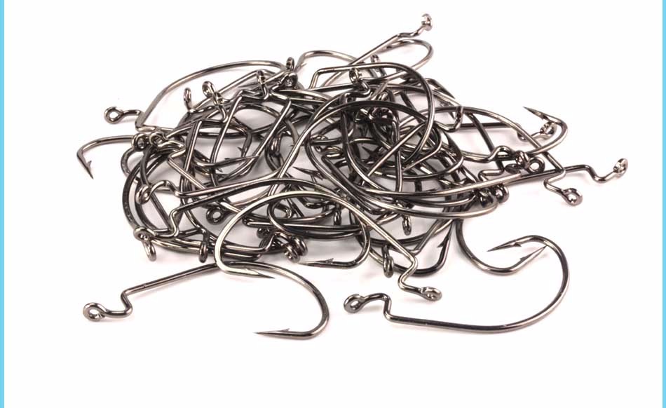 DAGEZI-2017-Hot-100pcslot-black-High-carbon-Steel-Fishing-Hooks-Crank-Lead-Sharp-Hooks-9-Sizes-super-32658820080