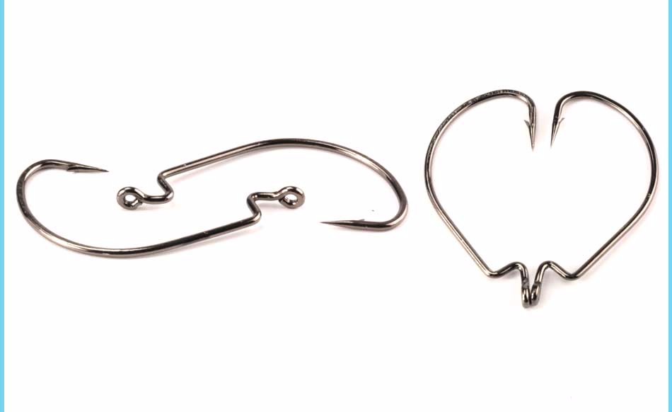 DAGEZI-2017-Hot-100pcslot-black-High-carbon-Steel-Fishing-Hooks-Crank-Lead-Sharp-Hooks-9-Sizes-super-32658820080