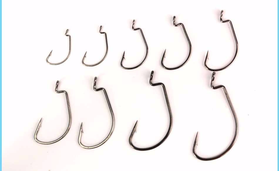 DAGEZI-2017-Hot-100pcslot-black-High-carbon-Steel-Fishing-Hooks-Crank-Lead-Sharp-Hooks-9-Sizes-super-32658820080