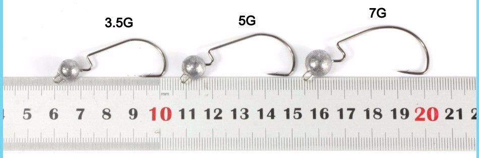 DAGEZI-5pcslot-crank-Jig-head-hook-35g-5g-7g-fishing-hook-lead-Jig-lure-hard-baits-soft-worm-fishing-32744801815