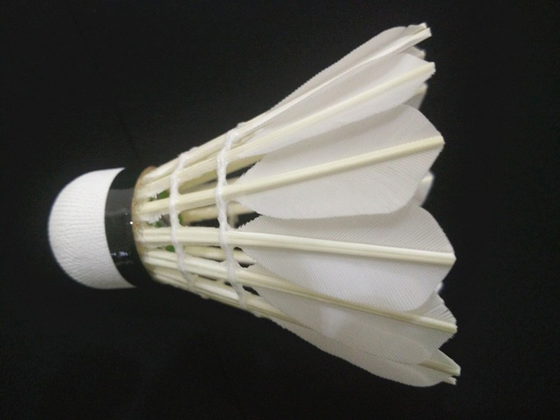 Flybomb-1-tubes12-pcs-Good-Quality-Badminton-Shuttlecocks-Real-Goose-Feather-Birdies-Badminton-Ball--32725850068