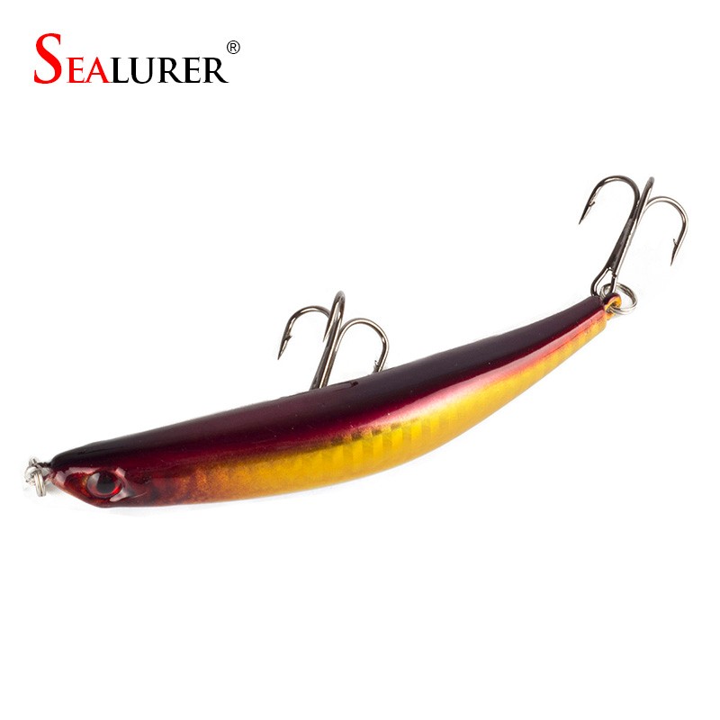 Free-Shipping-1pcs-Fishing-Tackle-Hard-Minnow-Lure-Artificial-Bait-Fishing-Lure-with-2-Fish-Hook-9cm-32431380899