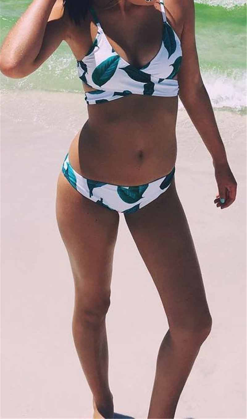 High-Neck-Bikini-2017-Women-Floral-Biquini-Cropped-Bandage-Swimsuit-Sexy-Brazilian-Bikinis-Female-Pu-32765383968