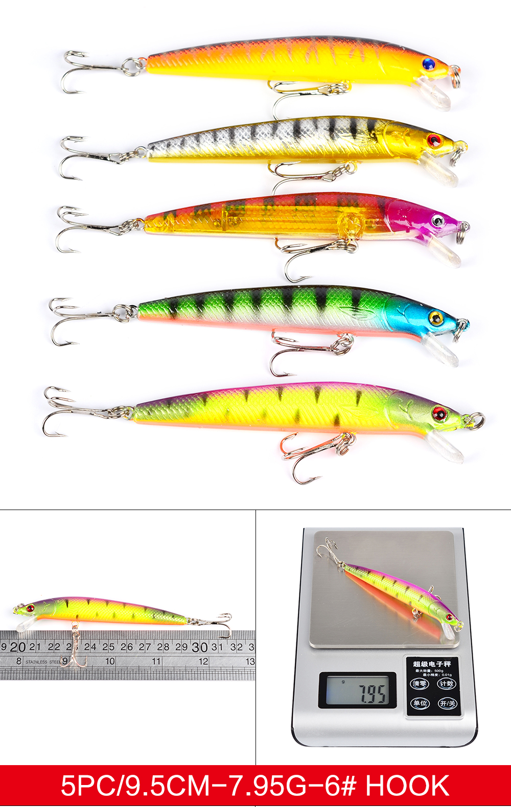 Hot-43pcslot-fishing-lure-Set-Mixed-6-models-fishing-tackle-43-color-Minnow-lure-Crank-Lures-Mix-fis-666270893