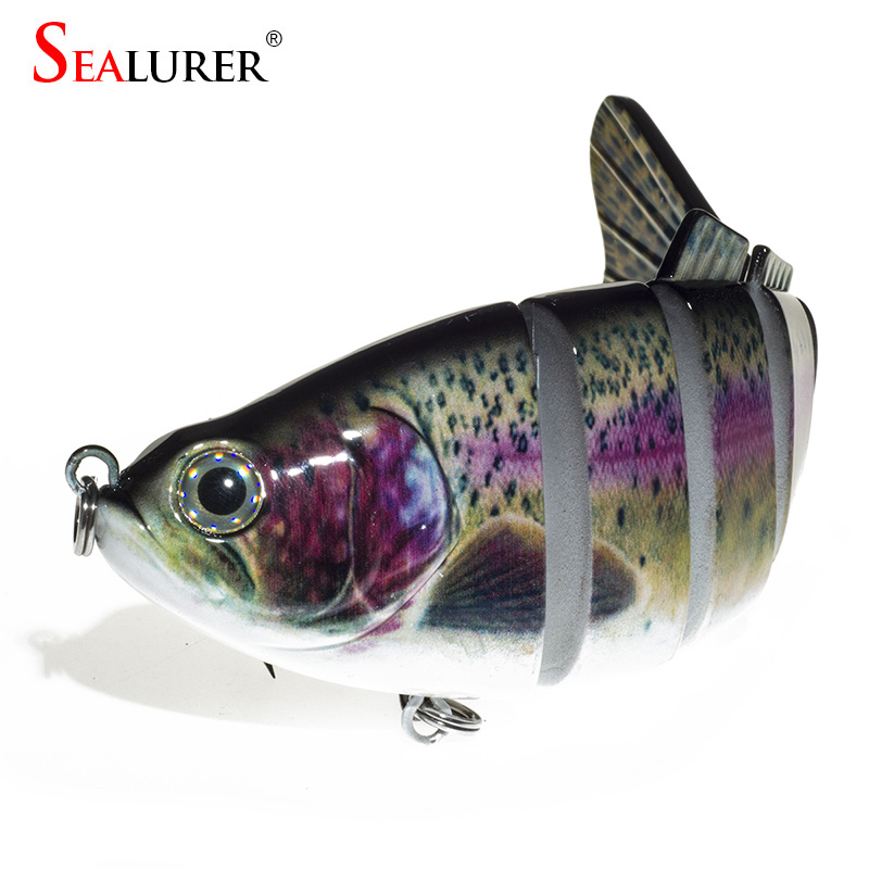 New-Artificial-Bait-Big-Fishing-Lure-6-Segment-Swimbait-Crankbait-Hard-Bait-Slow-110g-20cm-Fish-hook-32686402136