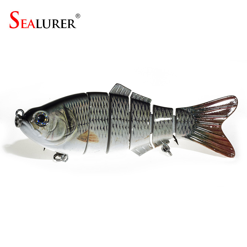 New-Artificial-Bait-Big-Fishing-Lure-6-Segment-Swimbait-Crankbait-Hard-Bait-Slow-110g-20cm-Fish-hook-32686402136