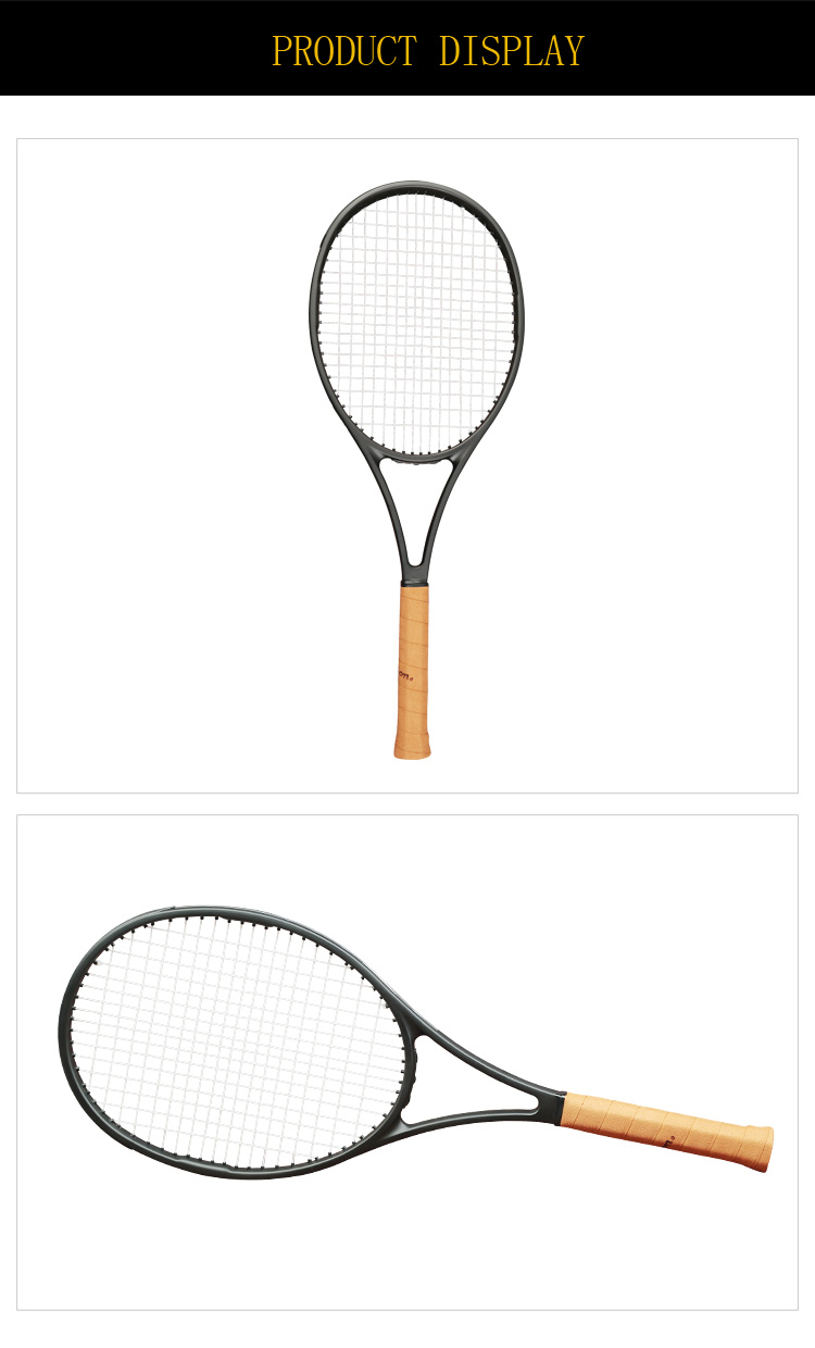 PS97BlackRacquetEquippedwithBagRogerFedererTennisRacketFoamedhandleFoamedhandglue100CarbonFibreMaterialFrame-32776004318