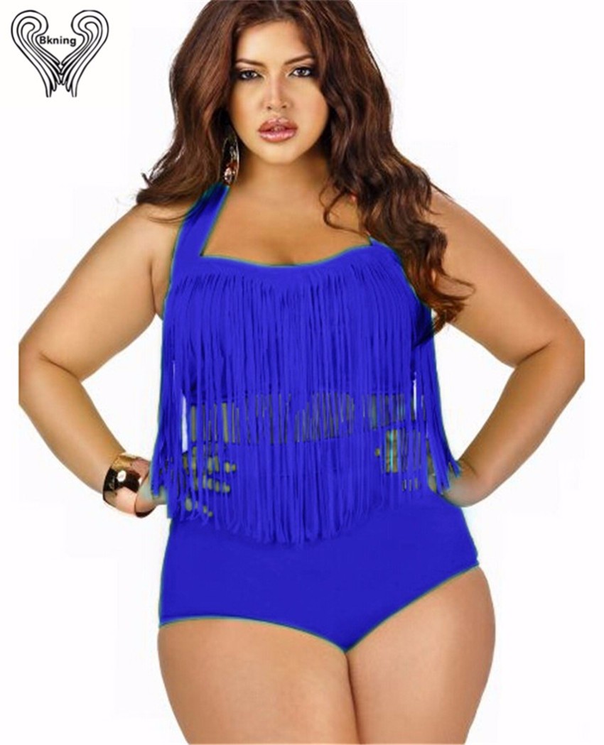 Plus-Size-Fringe-Bikini-Set-Underwiere-Push-Up-Swimwear-Women-High-Waist-Bath-Suit-Swimming-Pool-Wea-32758735032