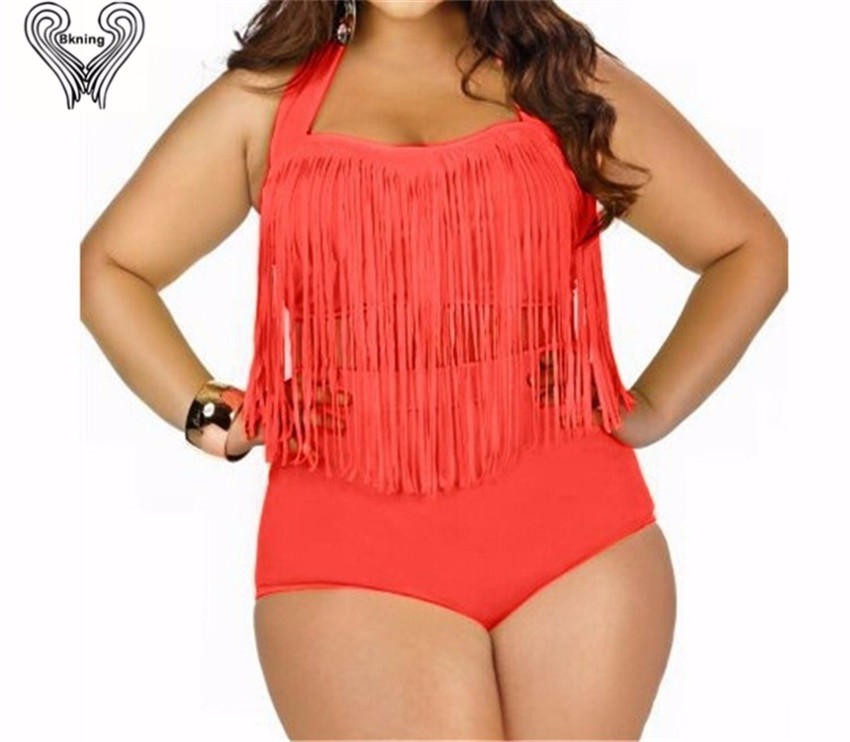 Plus-Size-Fringe-Bikini-Set-Underwiere-Push-Up-Swimwear-Women-High-Waist-Bath-Suit-Swimming-Pool-Wea-32758735032