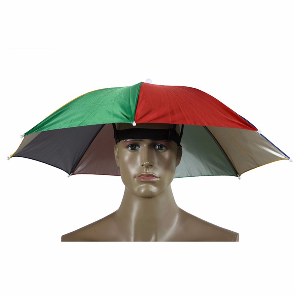 Portable-Umbrella-Hat-Sun-Shade-Camping-Fishing-Hiking-Festivals-Outdoor-Hands-Free-Parasol-Cap-Tack-32630517069