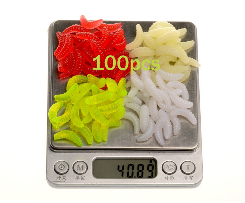 Promotion-colorfull-soft-bait-200pcs-2cm-035-grams-maggot-Grub-Protein-Soft-Lure-Baits-Worm-Artifici-1803035614