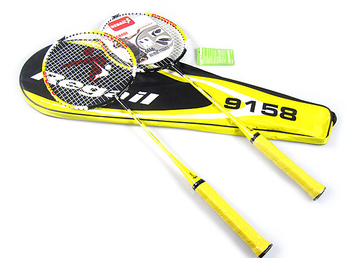 Regail-9158-Durable-Speed-Badminton-Racket-Battledore-Racquet-with-Carry-Bag-for-Couples-Yellow-Colo-1968074073
