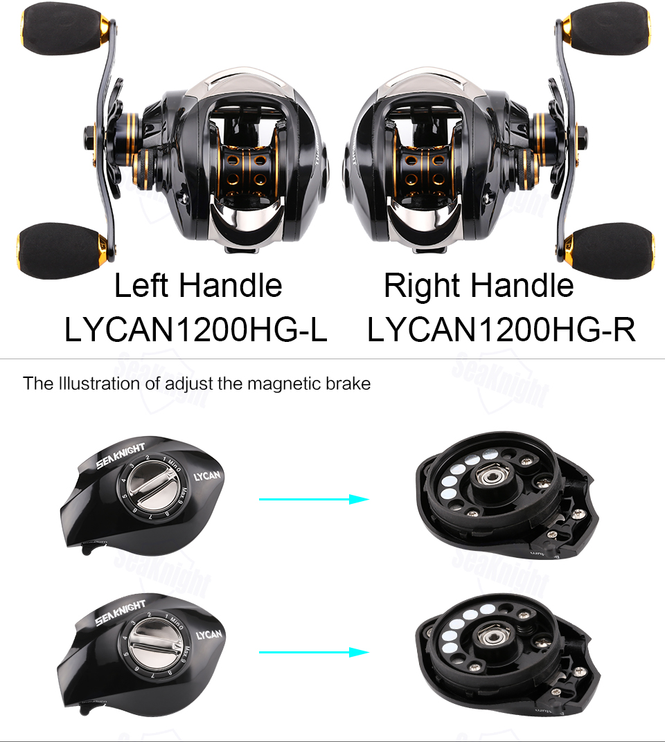 SeaKnight-Bait-Casting-Fishing-Reel-LYCAN-1200HG-Magnetic-Brake-System-701-Brand-Fishing-Wheel-Tackl-32547170327