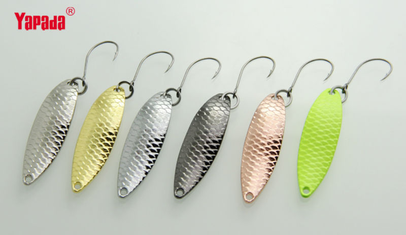 YAPADA-Spoon-013-Loong-Claw-3g38mm-Multicolor-6pcslot-Metal-Spoon-Fishing-Lures-32368352048