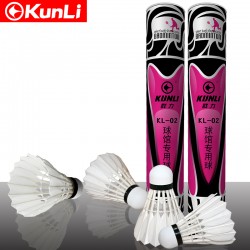 promotion!!!hot sale  KUNLI-02  duck feather badminton Shuttlecock for professional training 5 dozens/lot  free shipping